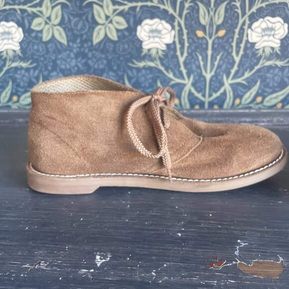 Crewcuts 1990 MacAlister Brown Suede Lace Up Boots - Picture 6 of 10